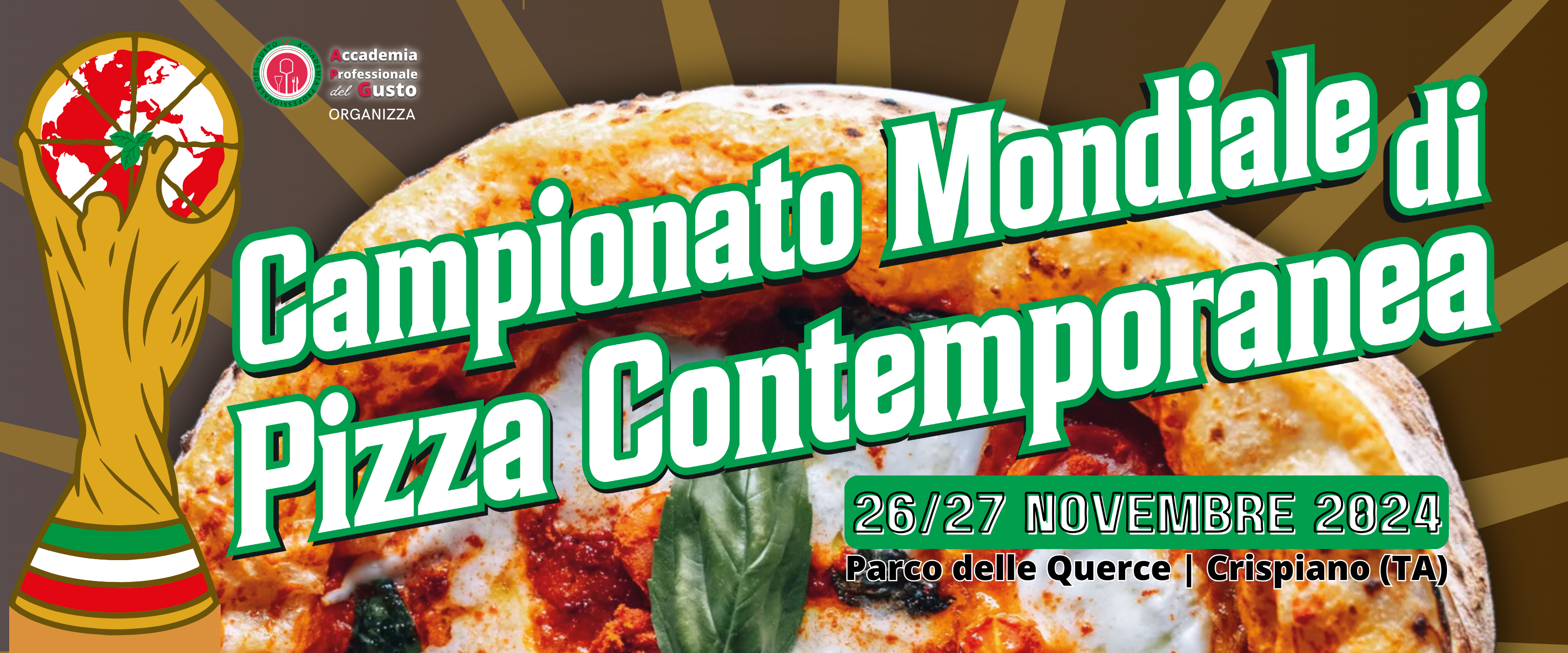 Sfondo Campionato Mondiale Pizza Contemporanea